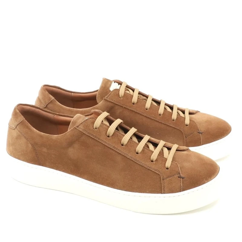 Footwear manufactured in Portugal, shown from a product view